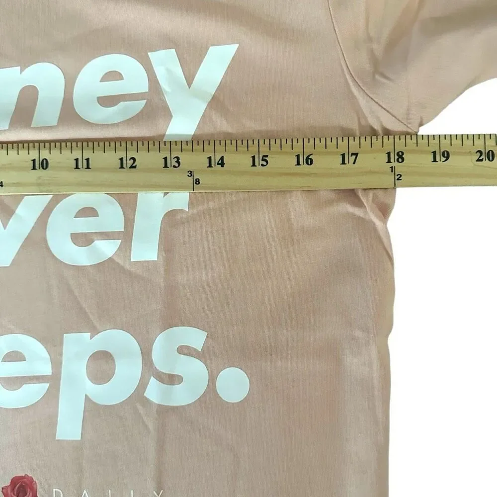 NWT Hastamuerte Money Never Sleeps T-shirt Men’s S | Streetwear Urban Trap Stack - Picture 11 of 12